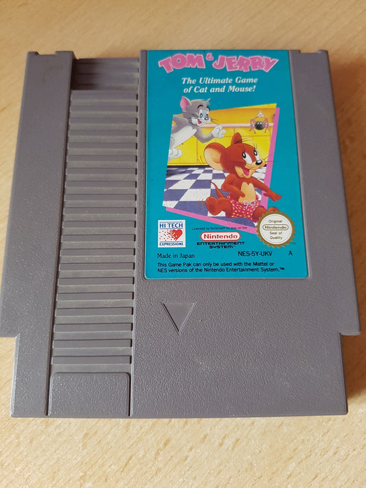 Tom & Jerry for Nintendo Entertainment System/NES from Hi Tech Expressions (NES-5Y-UKV)