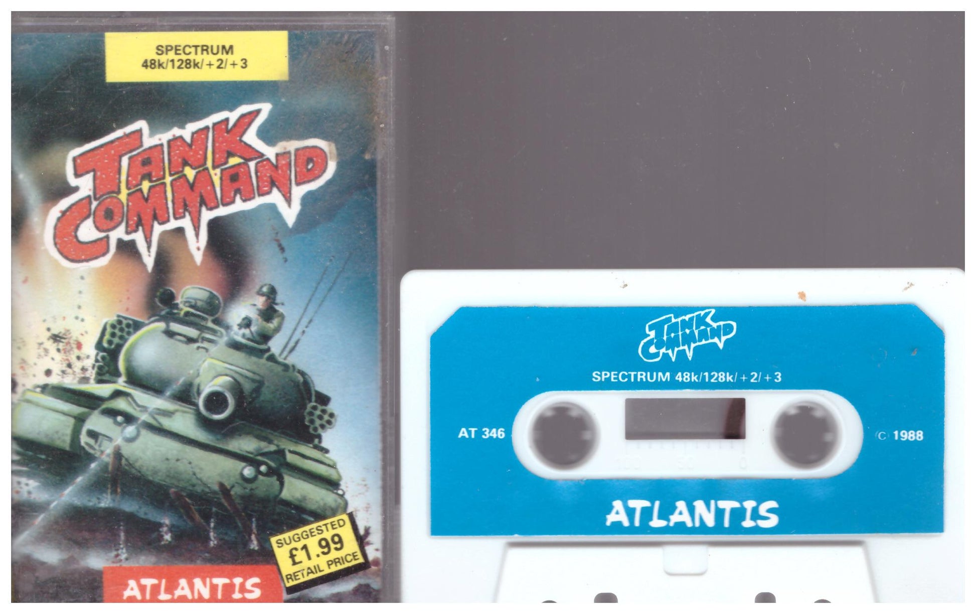 Tank Command for ZX Spectrum from Atlantis (AT 346)