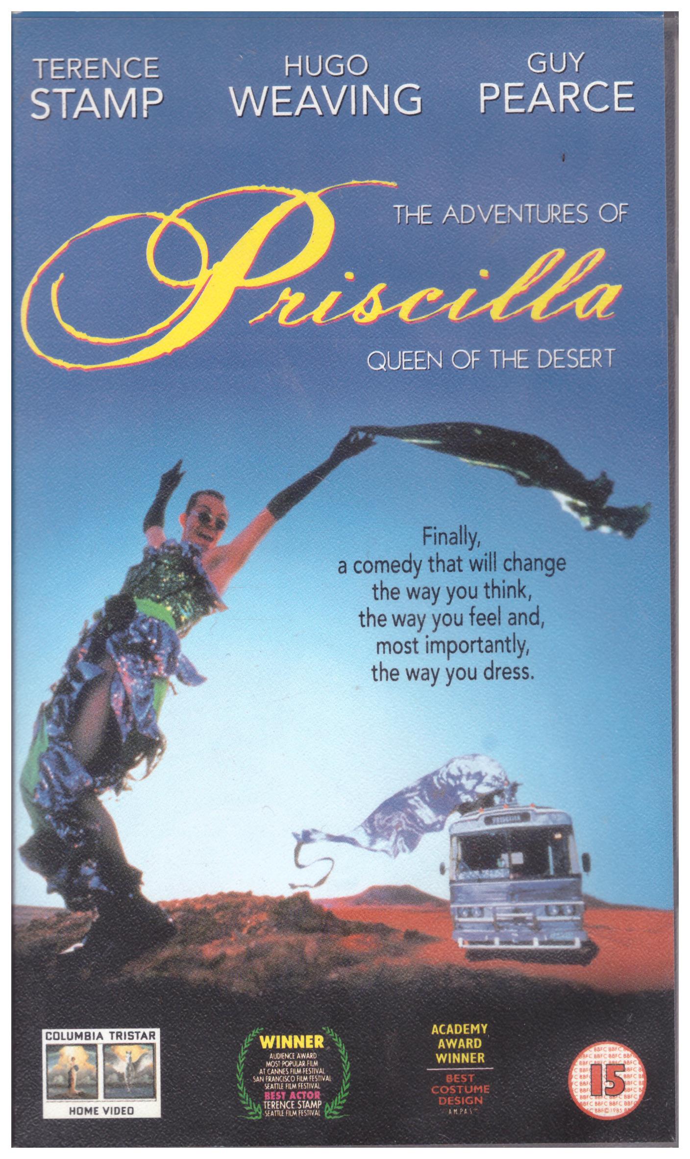 The Adventures Of Priscilla Queen Of The Desert VHS from Columbia Tristar Home Video (CVR 32982V)