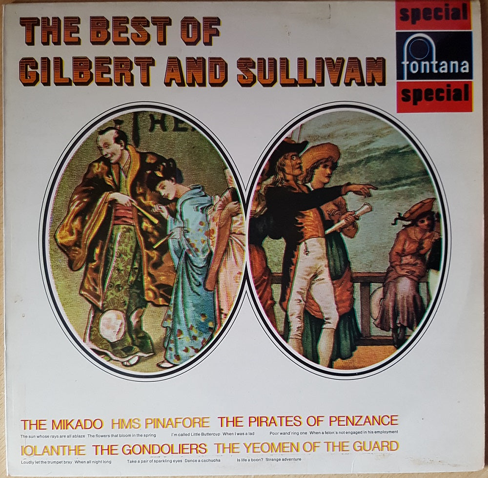 The Best Of Gilbert And Sullivan from Fontana Special (SFL 13000)