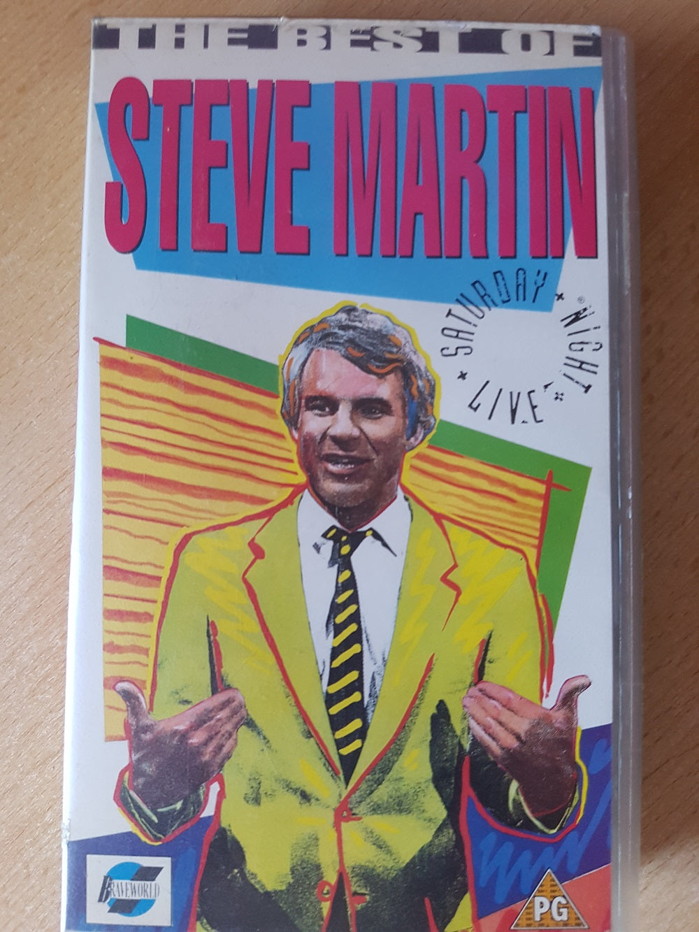 The Best Of Steve Martin VHS from Braveworld (STV 2184)