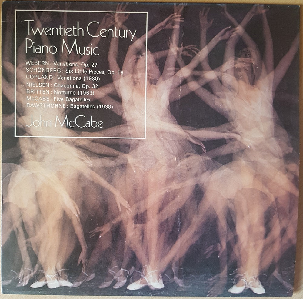 Twentieth Century Piano Music vinyl by John McCabe, PRT Records GSGC 2069, classical piano music album