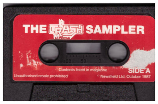 The Crash Sampler Issue 45 Tape Only for ZX Spectrum