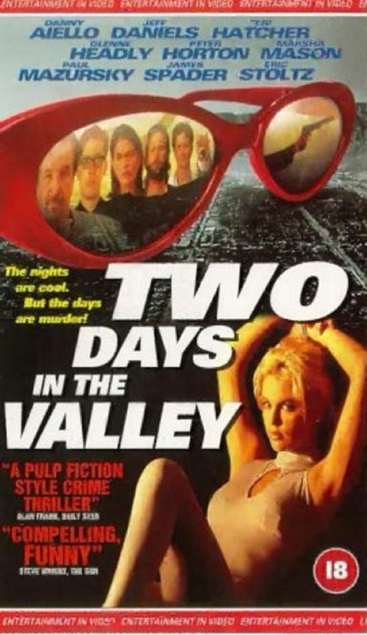 Two Days In The Valley VHS from Entertainment In Video (EVS 1240)