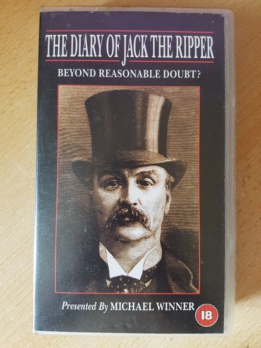 The Diary Of Jack The Ripper VHS from MIA Productions (DCL 1030)