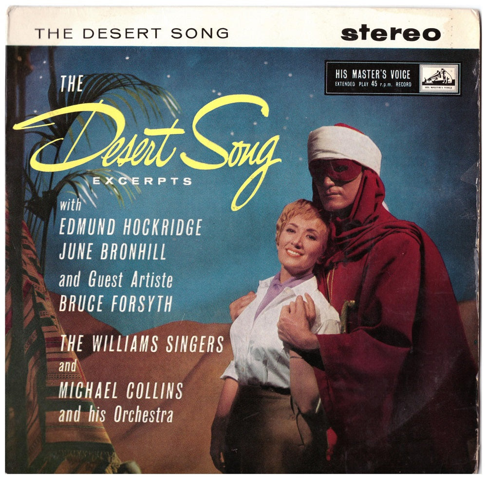 7" 45RPM The Desert Song Excerpts EP from His Master's Voice