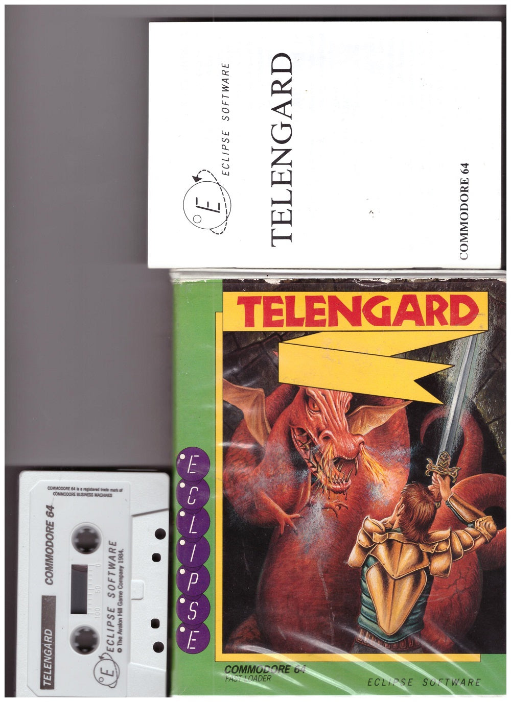 Telengard for Commodore 64 from Eclipse Software