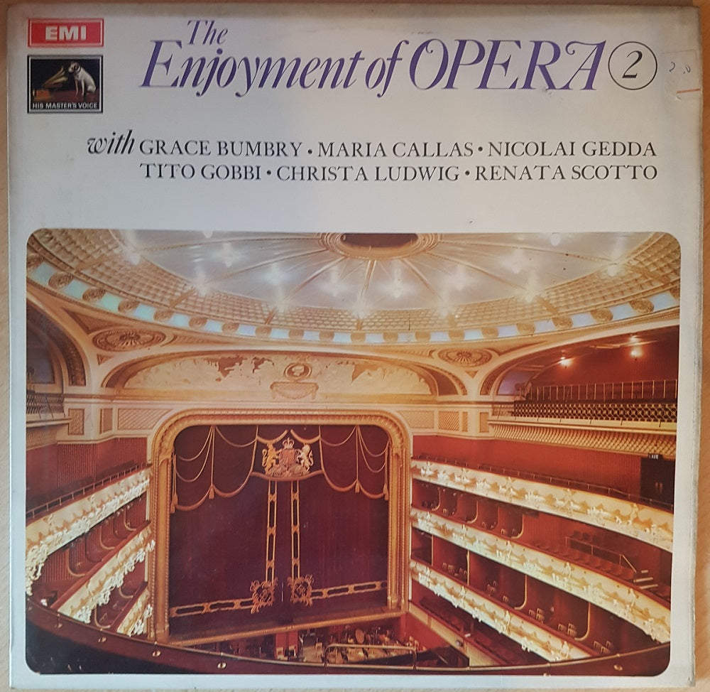 The Enjoyment of Opera II vinyl record, His Master’s Voice SEOM 3, opera music collection