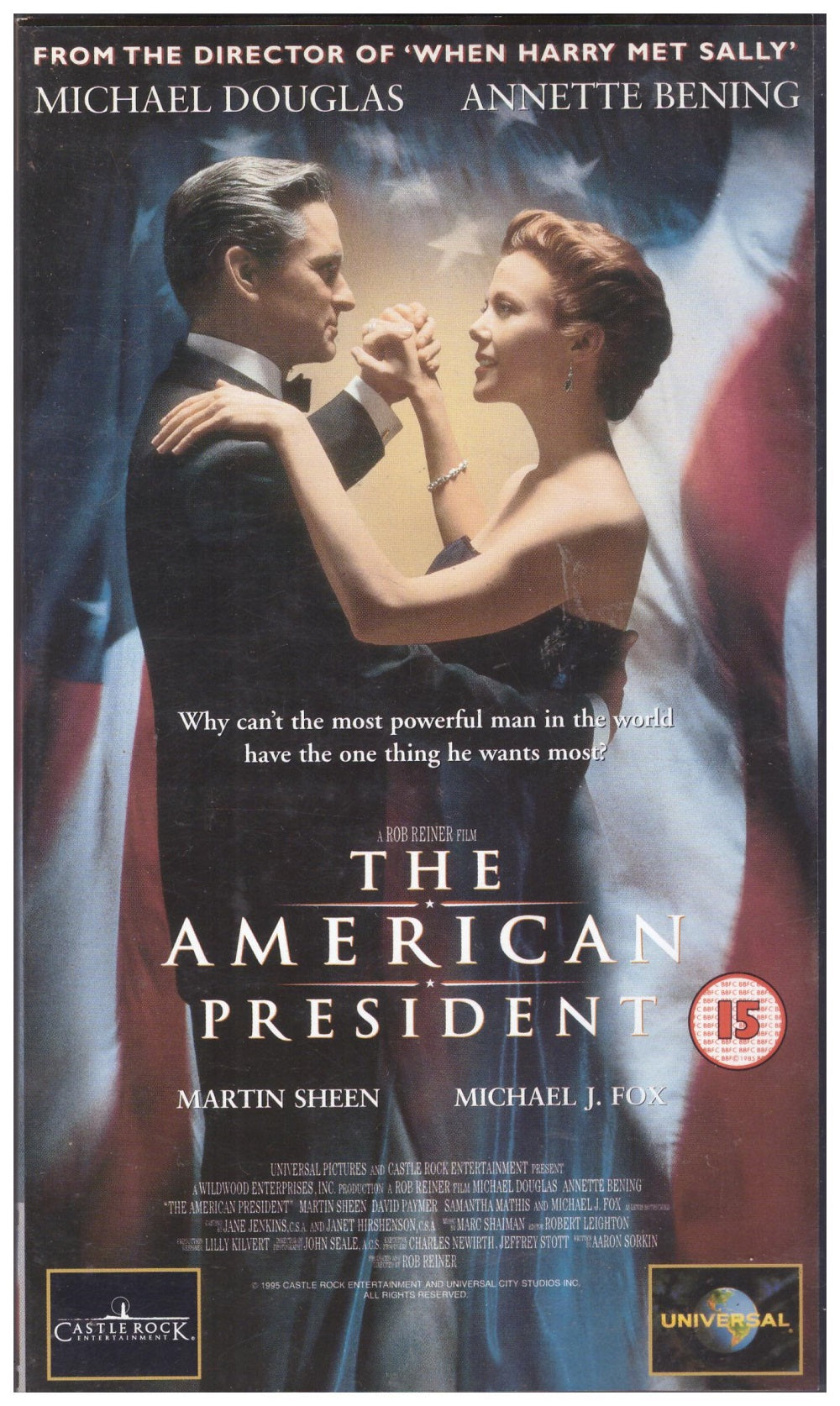 The American President VHS from Universal (VHR 1950)