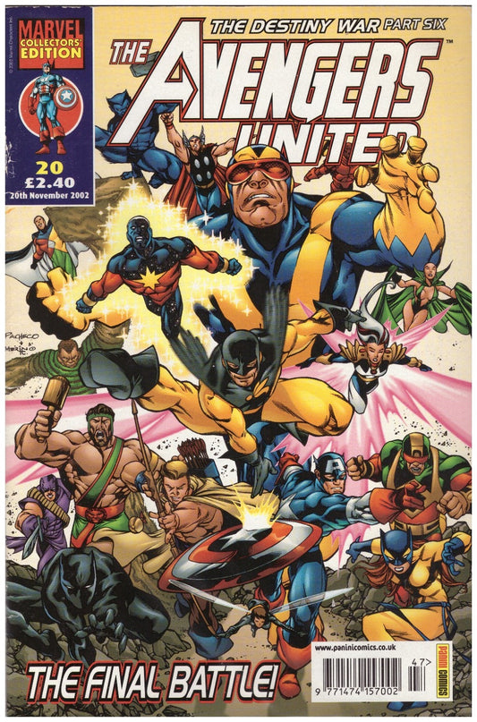 The Avengers United #20 from Marvel/Panini Comics UK