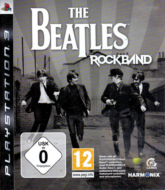 The Beatles Rockband PAL for Sony Playstation 3/PS3 from Harmonix/MTV Games (BLES 00532)