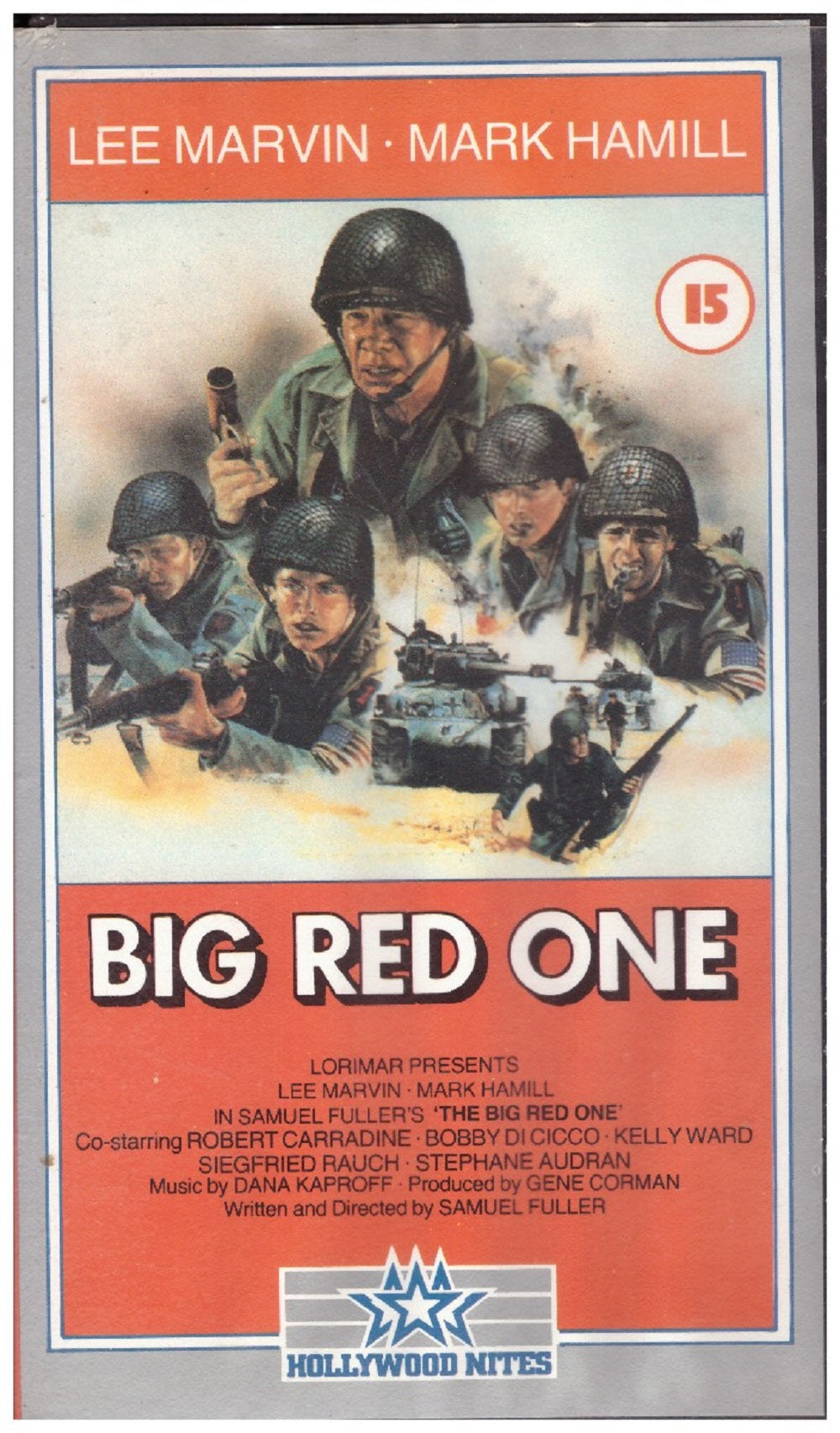 The Big Red One VHS from Hollywood Nites (HN 7011)