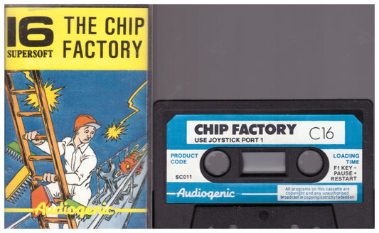 The Chip Factory for Commodore 16/Plus 4 from Supersoft