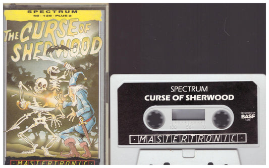 The Curse Of Sherwood for ZX Spectrum from Mastertronic (IS 0162)