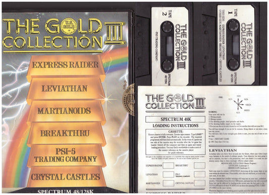 The Gold Collection III for ZX Spectrum from U.S. Gold on Tape