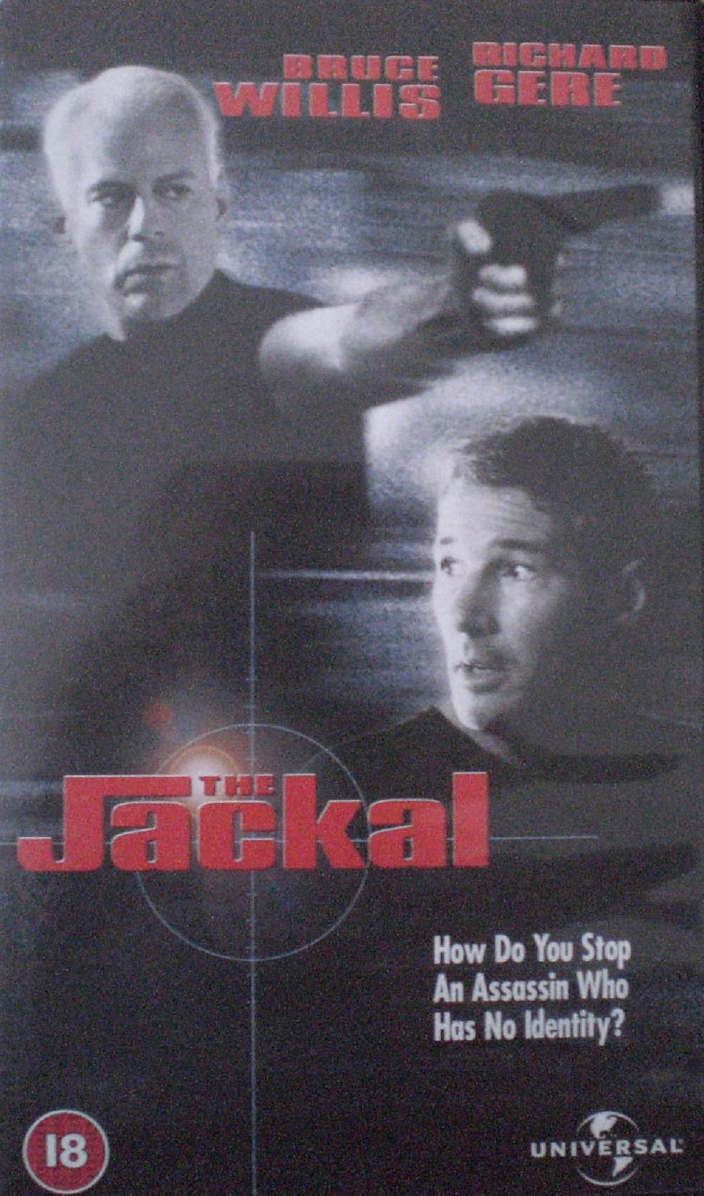 The Jackal VHS from Universal (VHR 6096)