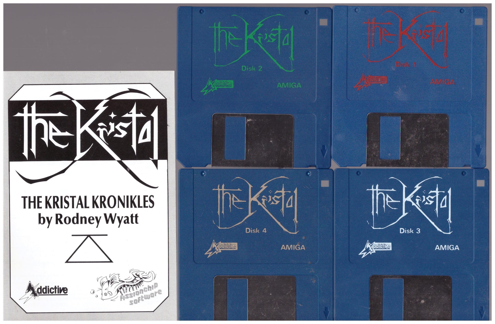 The Kristal for Commodore Amiga from Addictive Games