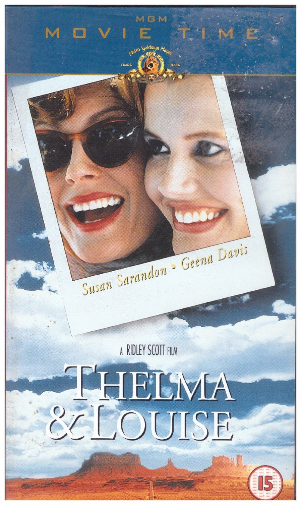 Thelma & Louise VHS from MGM Home Entertainment (15918S)