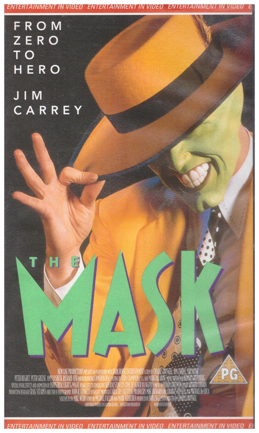 The Mask VHS from Entertainment In Video (EVS 1164)