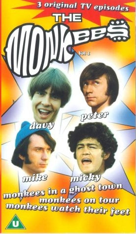 The Monkees Vol 1 on VHS from Warner Music Vision