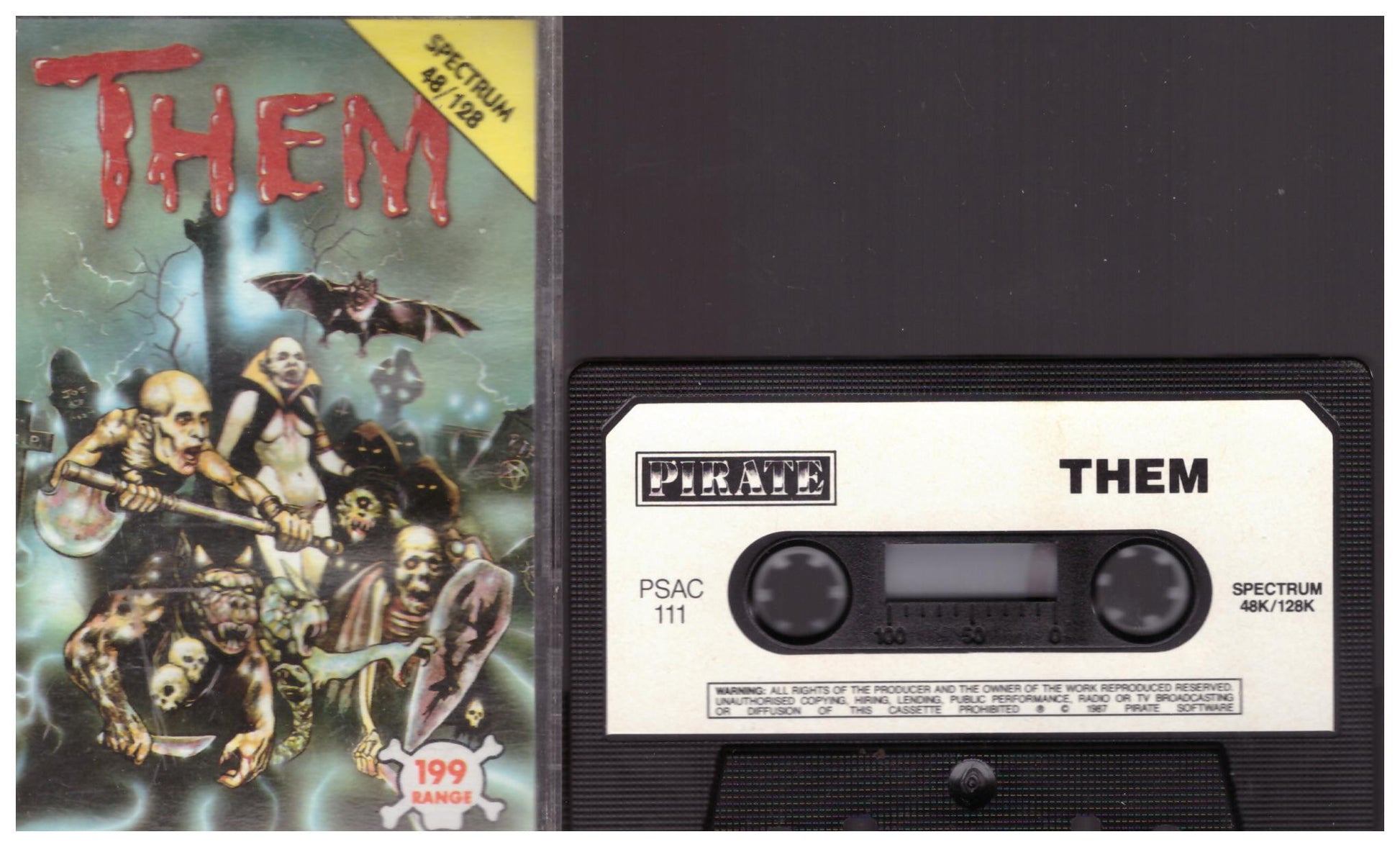 Them for ZX Spectrum from Pirate (PSAC 111)