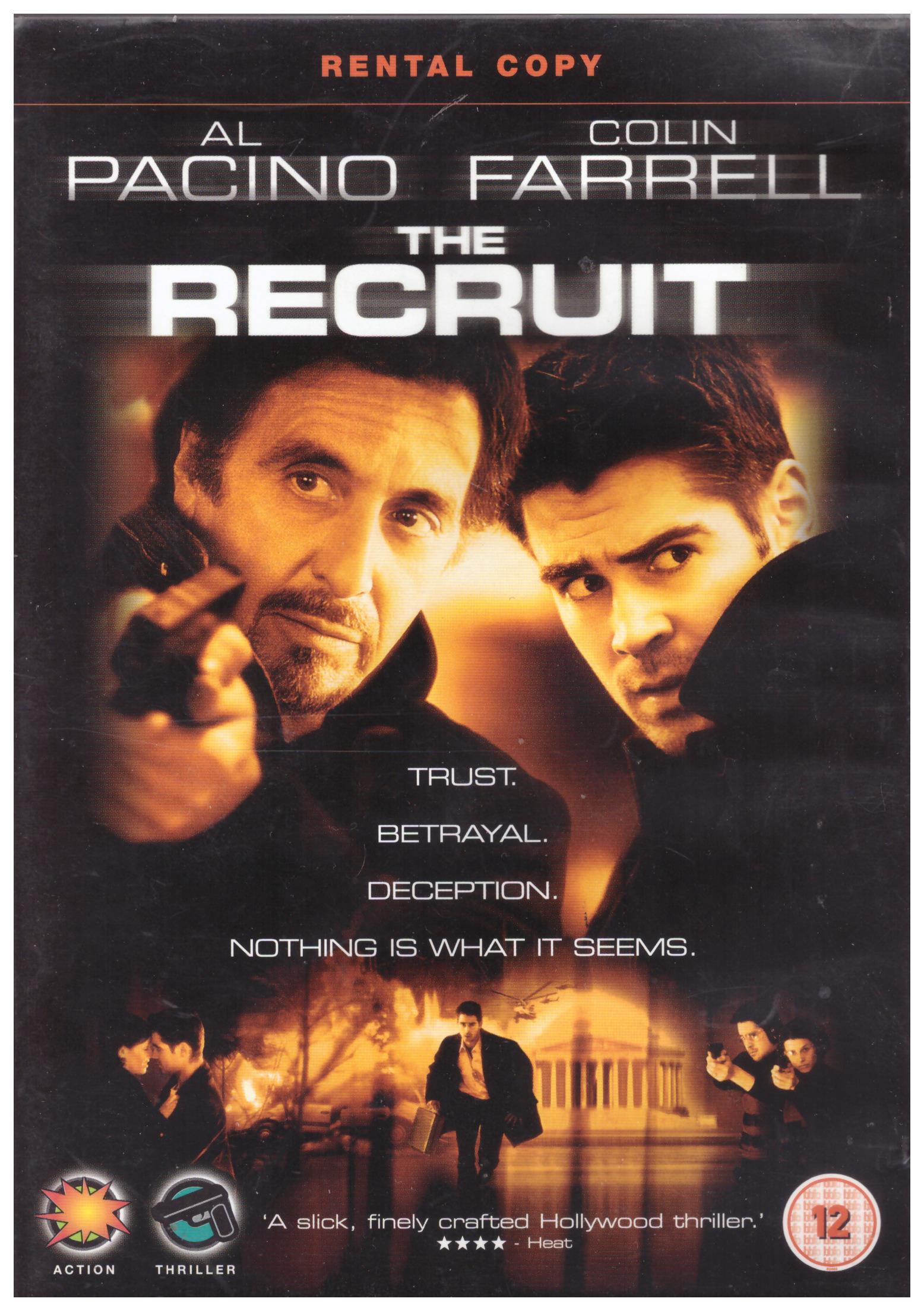 The Recruit on DVD from Touchstone Home Entertainment (Z1R D888806)