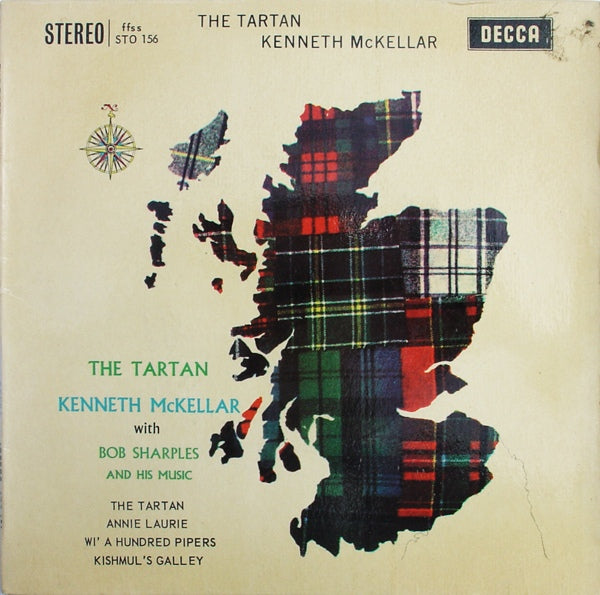 7" 45RPM The Tartan EP by Kenneth McKellar from Decca (STO 156)