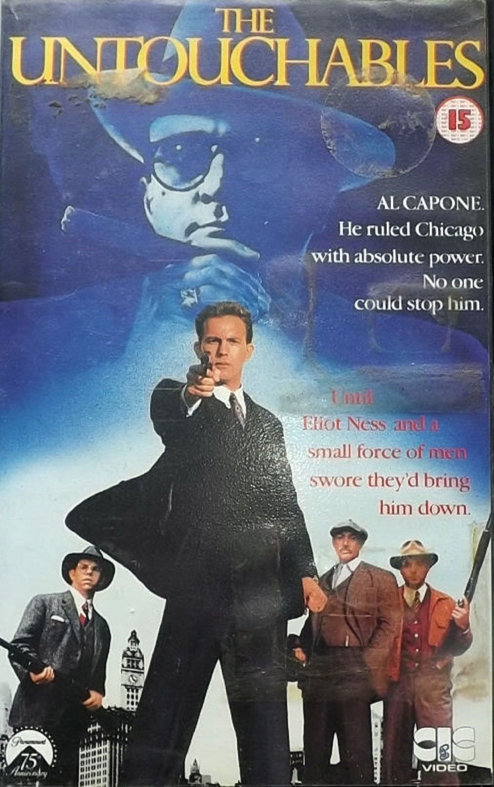 The Untouchables VHS from CIC Video (VHR 2288)