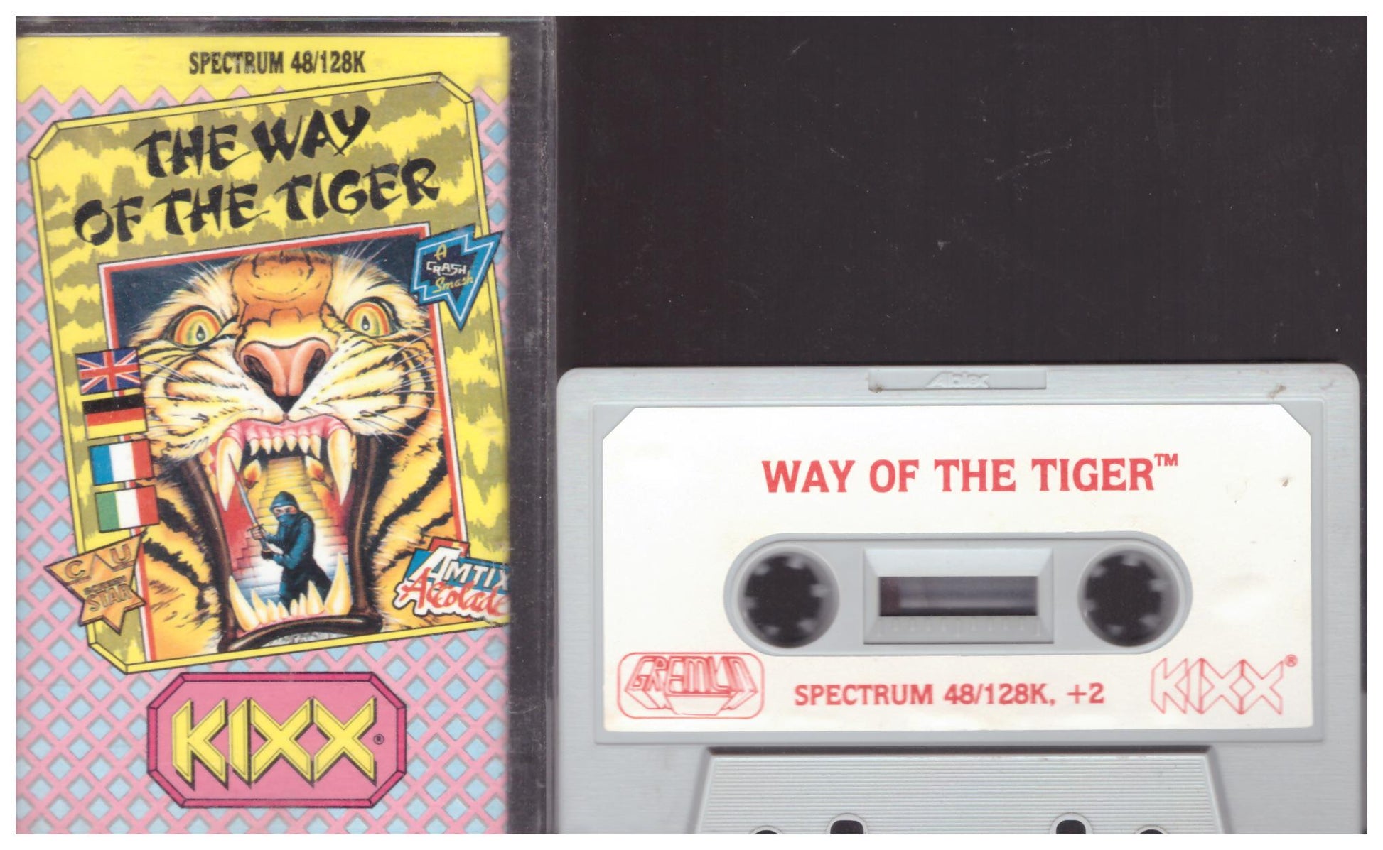 The Way Of The Tiger for ZX Spectrum from Kixx