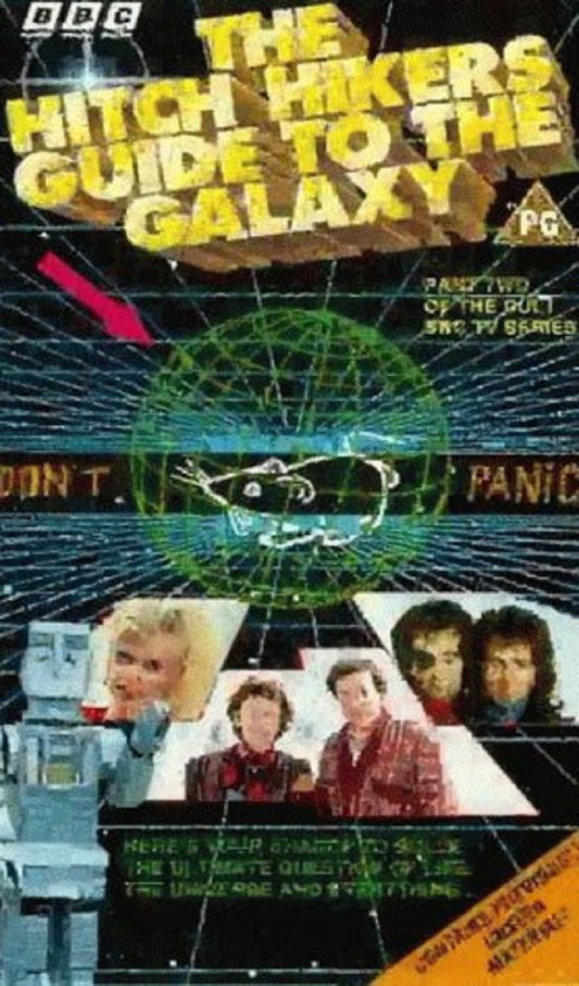 The Hitch Hikers Guide To The Galaxy Part Two from BBC Enterprises on VHS (BBCV 4752)