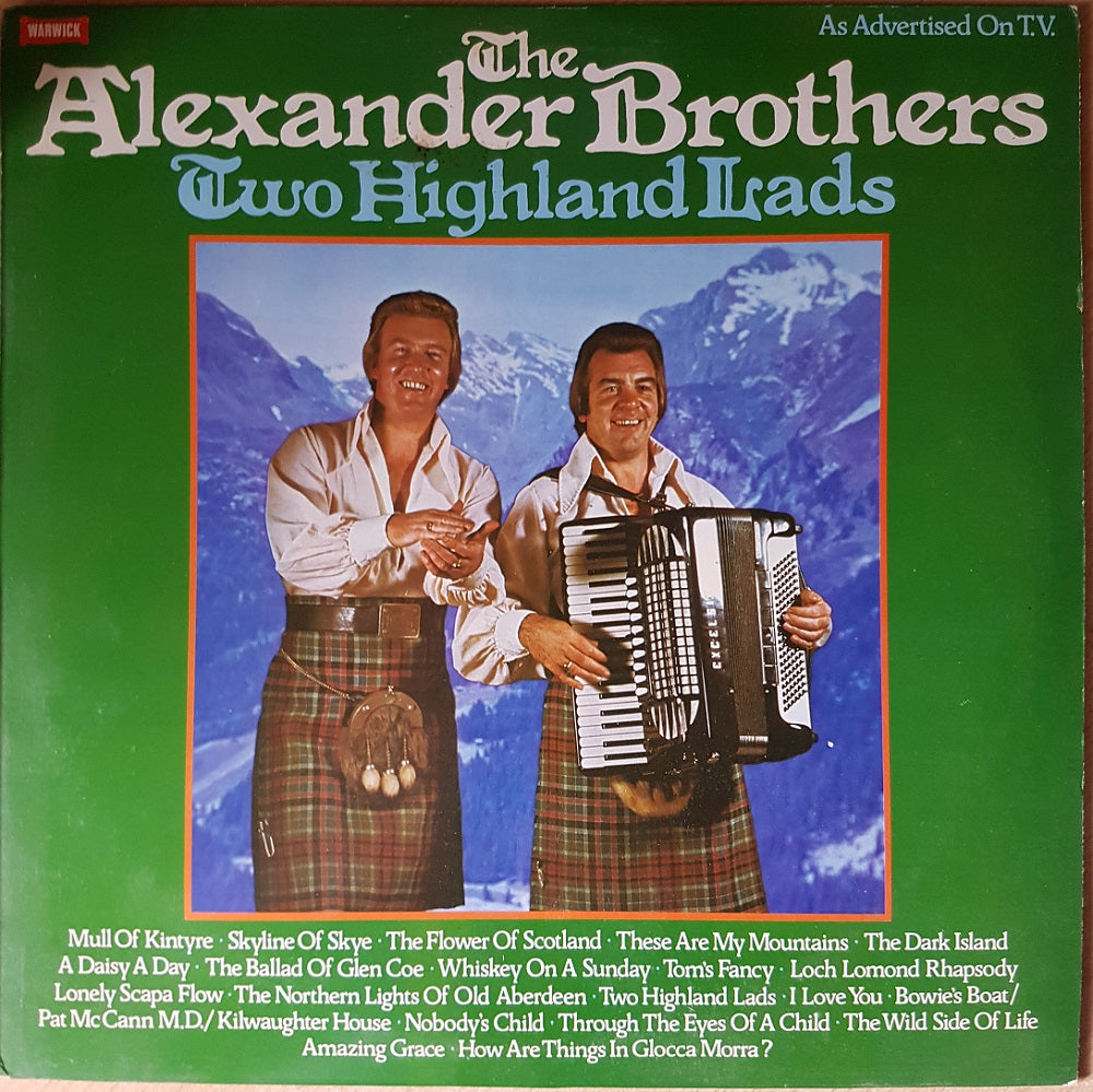 Two Highland Lads by The Alexander Brothers from Warwick (WW 5056)