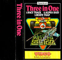 Three In One: Race Track/Alpha Raid/Death Trap for Spectrum by Video Showcase on Tape