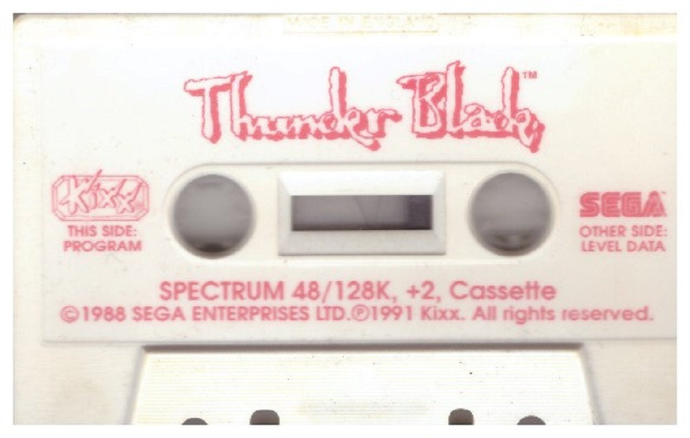 Thunder Blade Tape Only for ZX Spectrum from Kixx