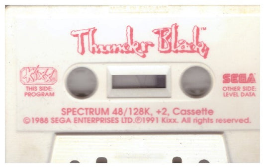 Thunder Blade Tape Only for ZX Spectrum from Kixx