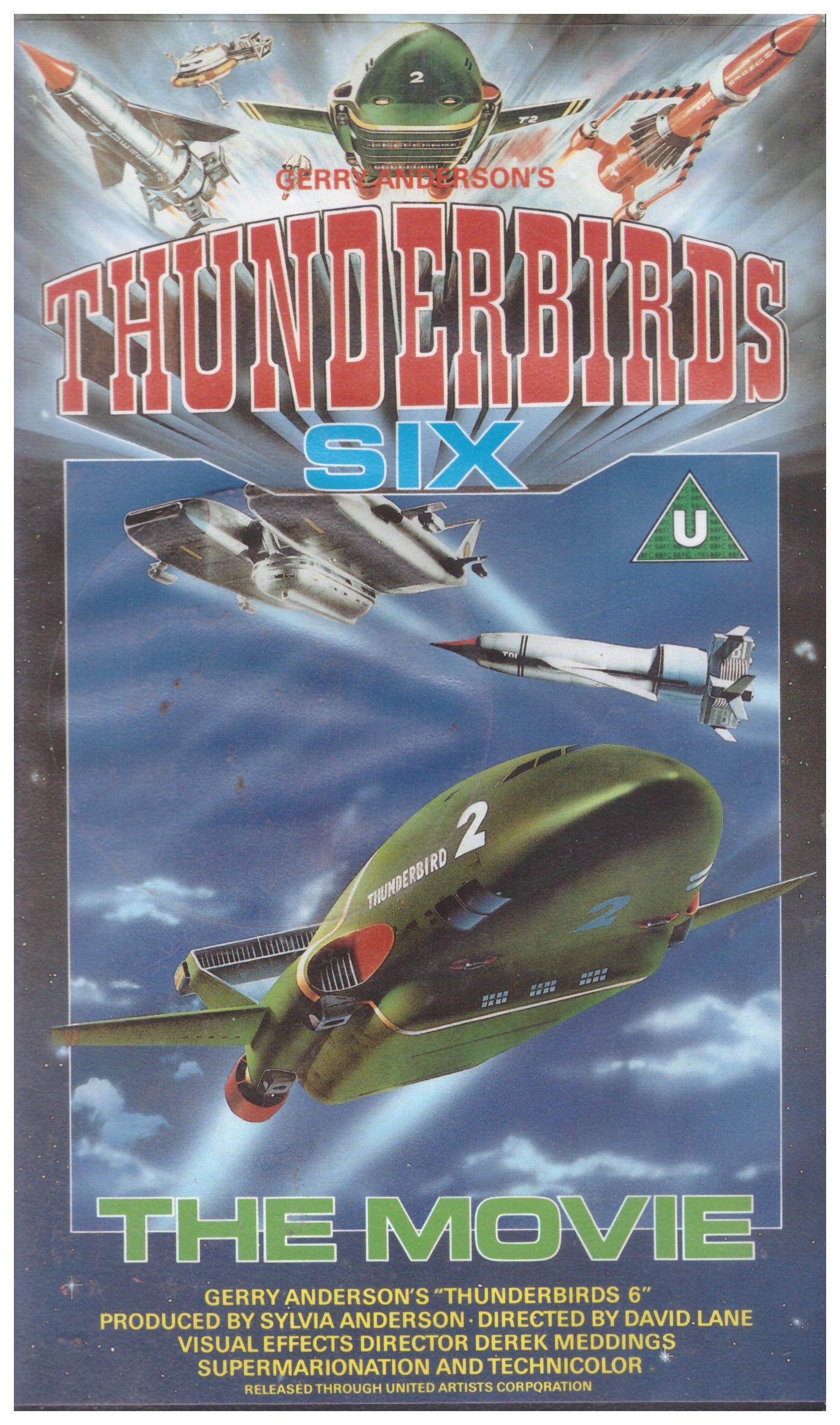 Thunderbirds Six: The Movie VHS from MGM/UA Home Video (SMV 11267)