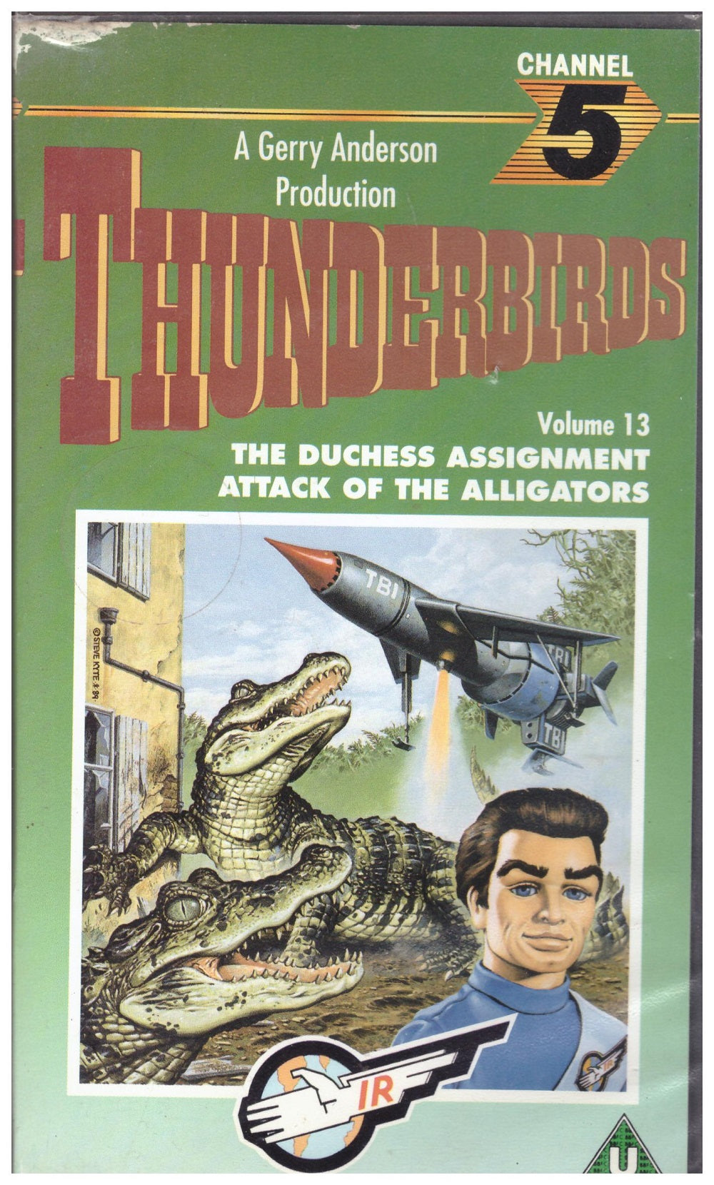 Thunderbirds Volume 13 from Channel 5 on VHS (CFV 07462)