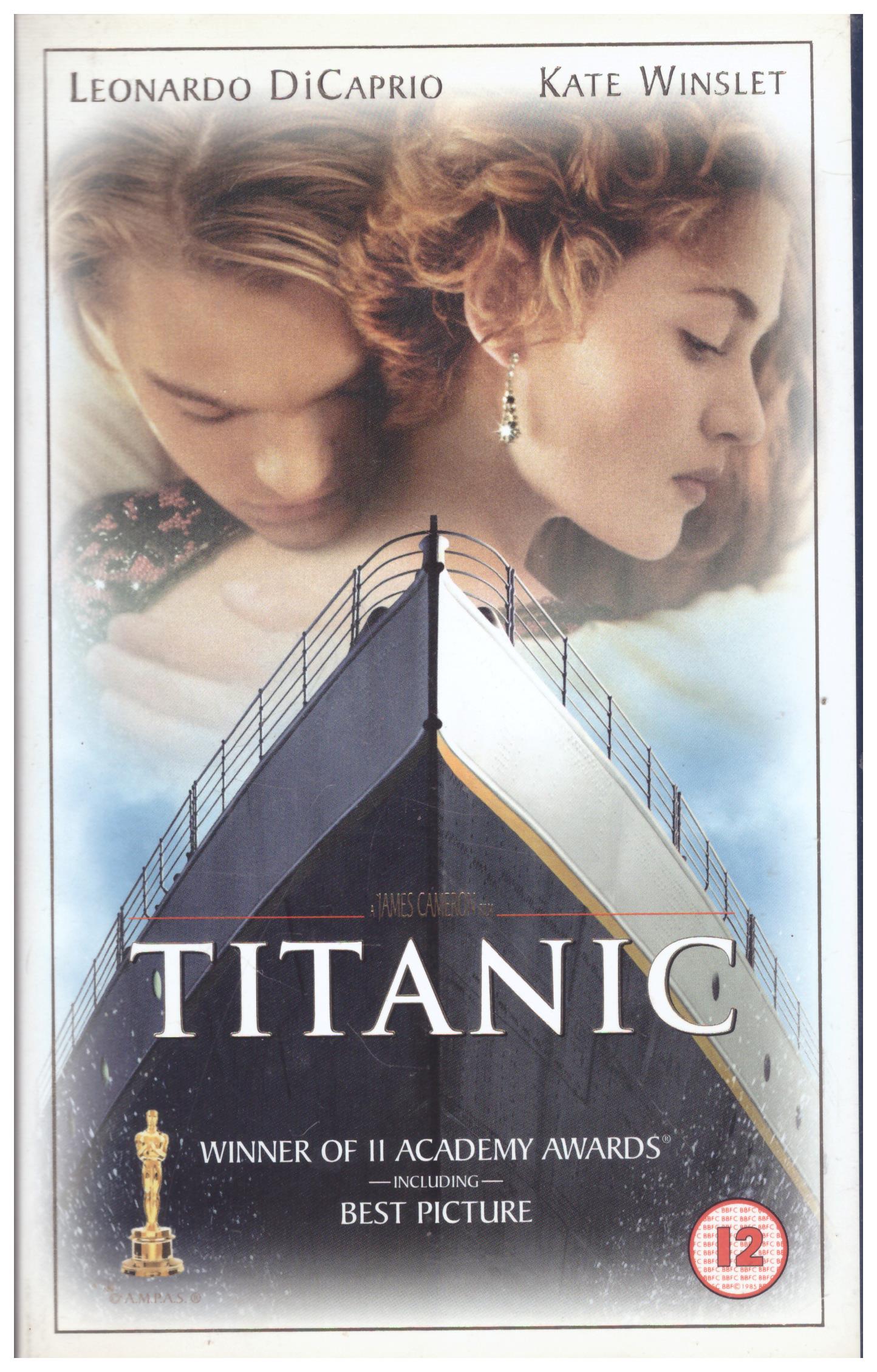 Titanic VHS from 20th Century Fox Home Entertainment (0421S)