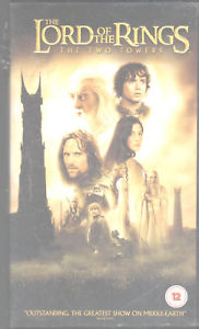 The Lord Of The Rings: The Two Towers on VHS from New Line/Entertainment In Video