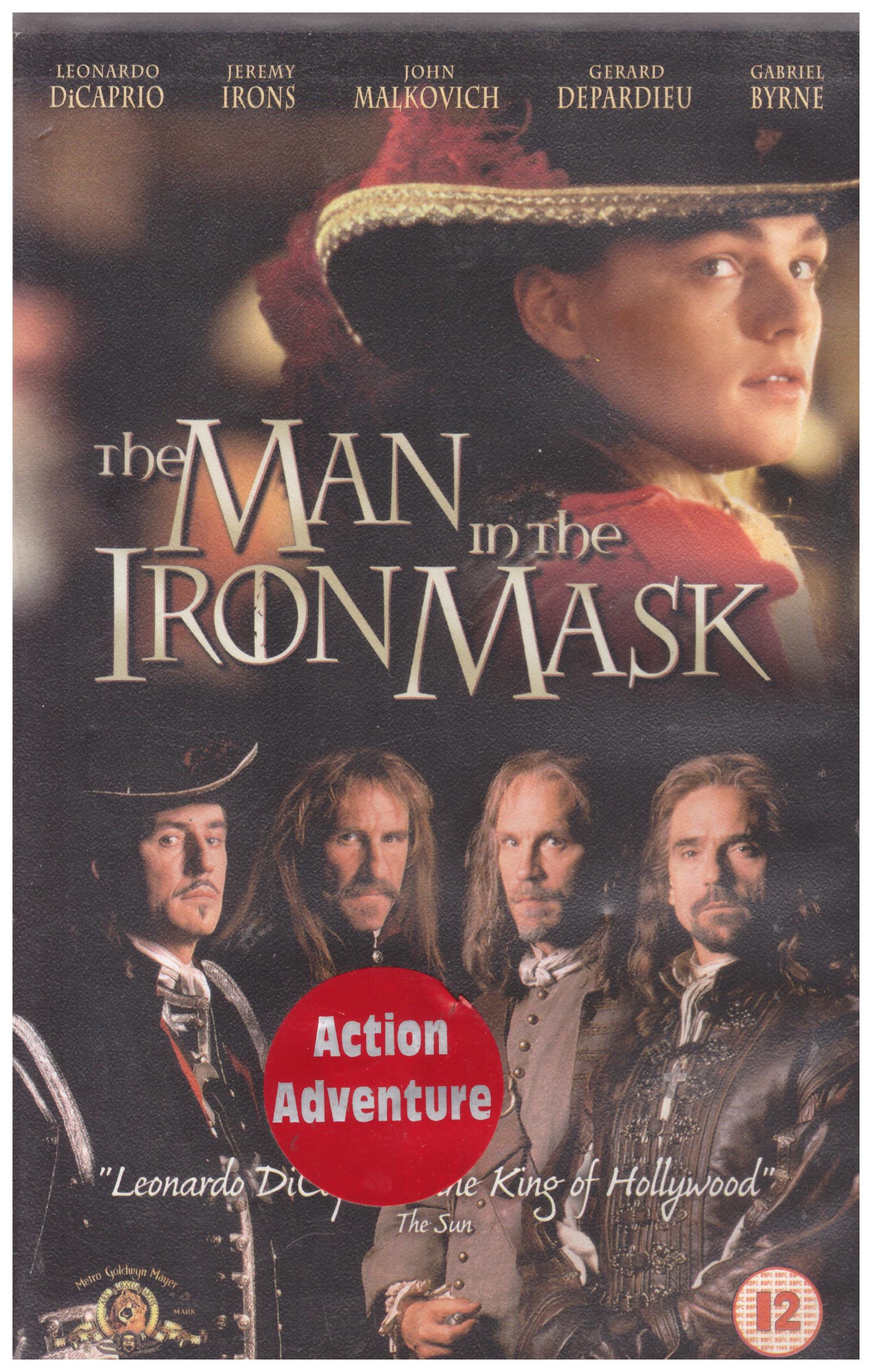 The Man In The Iron Mask VHS from MGM (V057047)