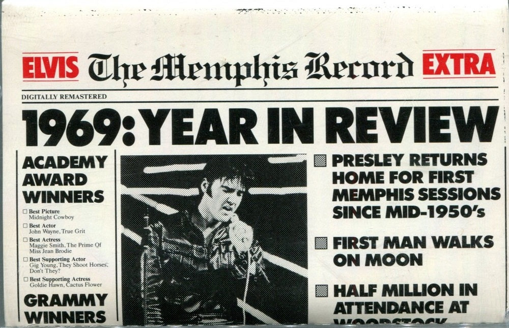 The Memphis Record by Elvis Presley from RCA on Cassette (6221-4-R)