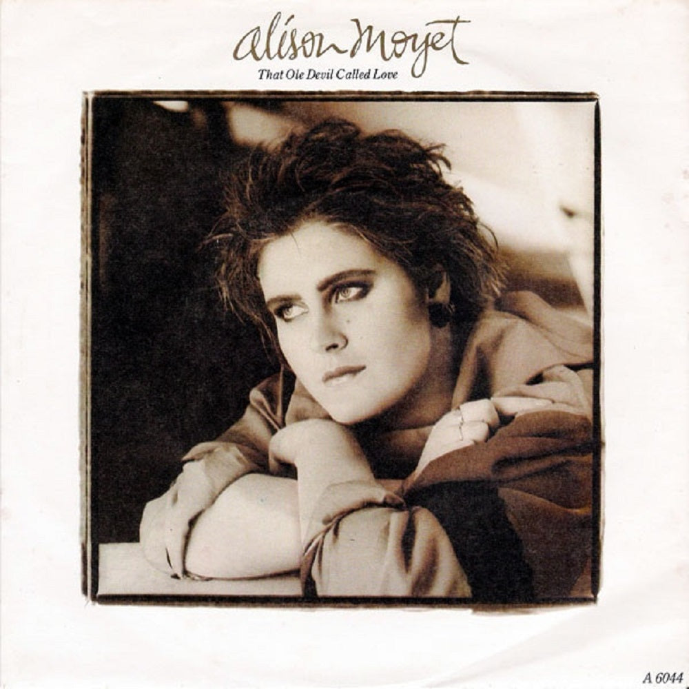 7" 45RPM That Ole Devil Called Love/Don't Burn Down The Bridge by Alison Moyet from CBS (A 6044)