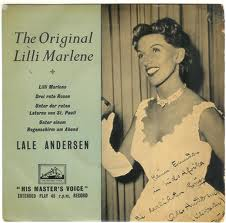 7" 45RPM The Original Lilli Marlene EP by Lale Andersen from His Masters Voice