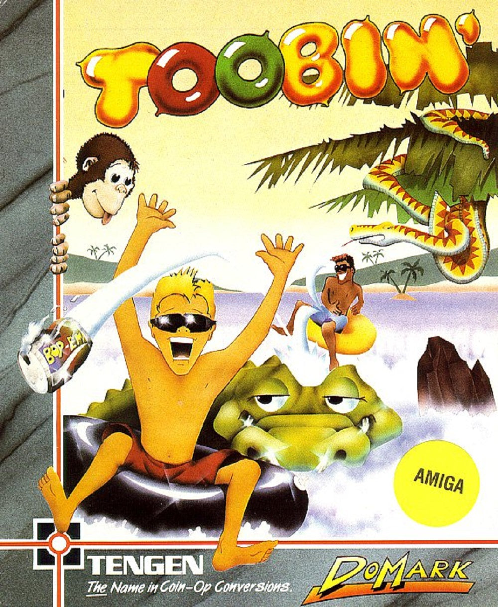 Toobin' for Commodore Amiga from Domark