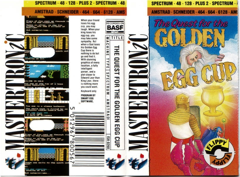 The Quest For The Golden Egg Cup for Amstrad CPC/ZX Spectrum from Mastertronic