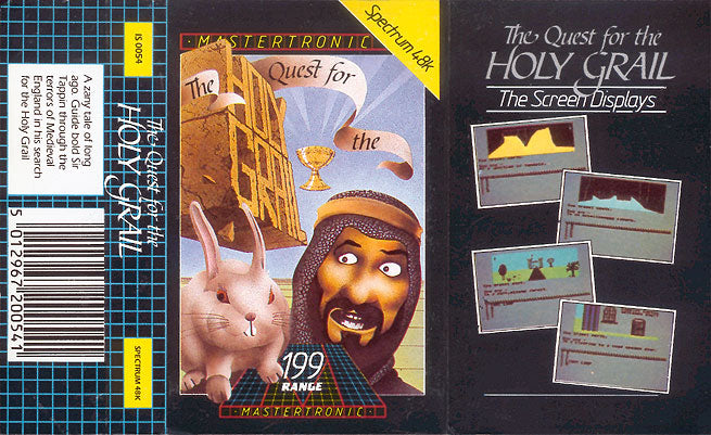 The Quest For The Holy Grail for ZX Spectrum from Mastertronic