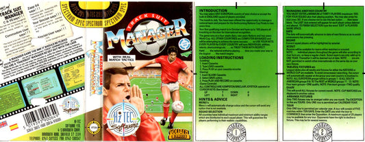 Track Suit Manager for ZX Spectrum from HiTec Software