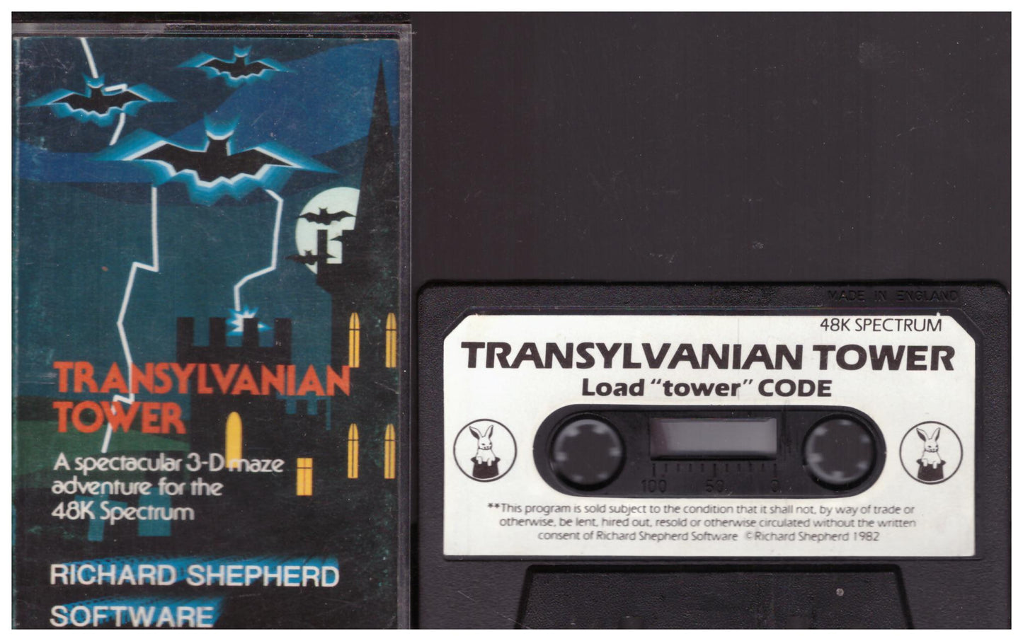 Transylvanian Tower for ZX Spectrum from Richard Shepherd Software-1