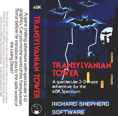 Transylvanian Tower for ZX Spectrum from Richard Shepherd Software