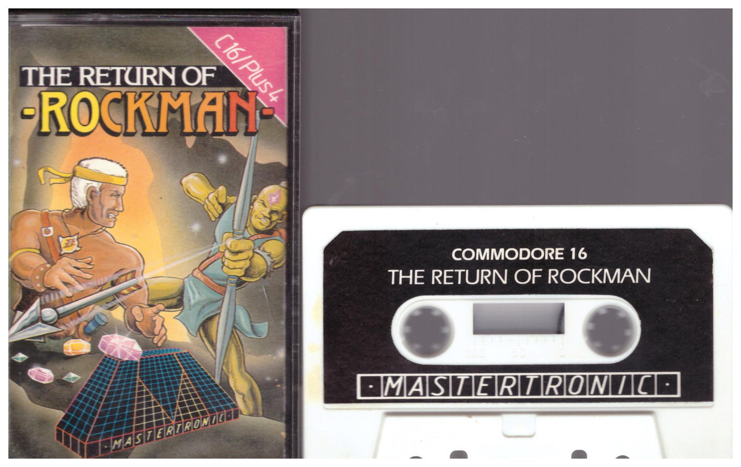 The Return Of Rockman for Commodore 16/Plus 4 from Mastertronic (2C 0111)