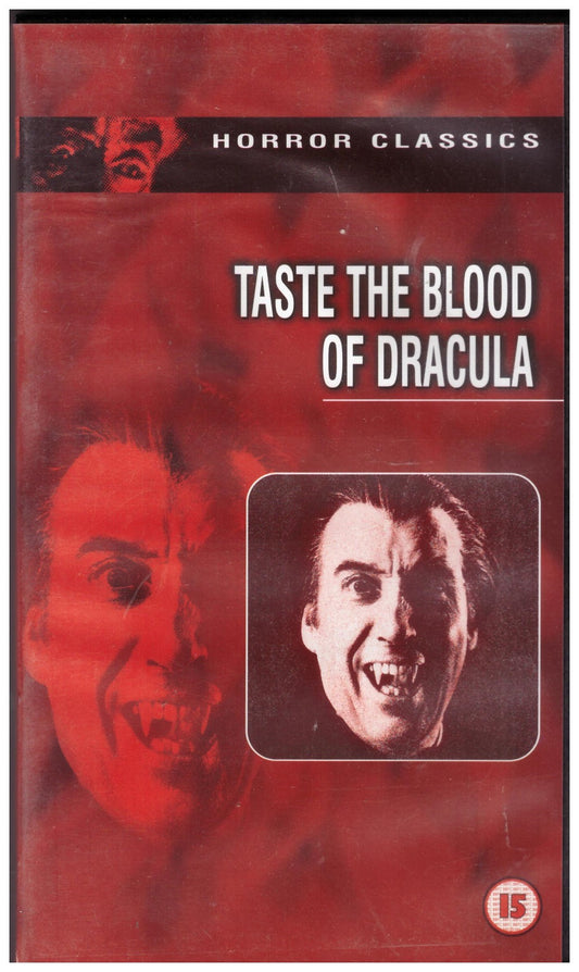 Taste The Blood Of Dracula on VHS from Hammer/Warner Bros (S011072)